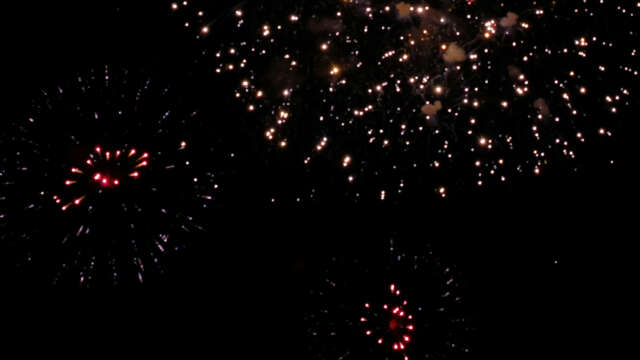 [4k] Fireworks Video Black Footage, FWCK XXL Edition, Snowflakes Hearts Glitter (6 of 12) [Digital]