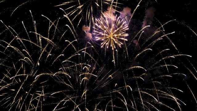 [4k] Fireworks Video Black Footage, FWCK L Edition, Finale All Mix Bleeding (10 of 10) [Digital]