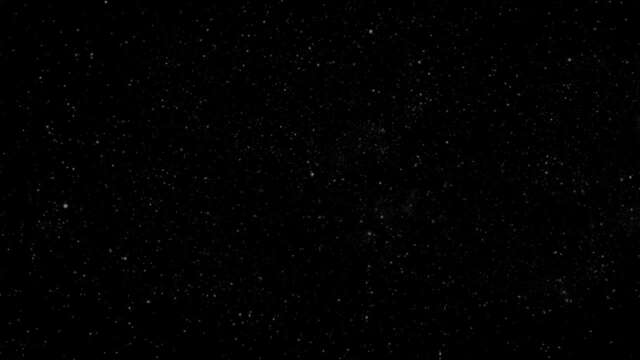 [4k] Twinkling Stars Starry Night Sky Black Footage (75 sec.) [Digital]