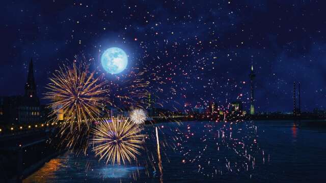 Japanese Fireworks Pyrotechnics, Japantag Düsseldorf Feuerwerk, Japan Day Dusseldorf, Version 1 [Digital]