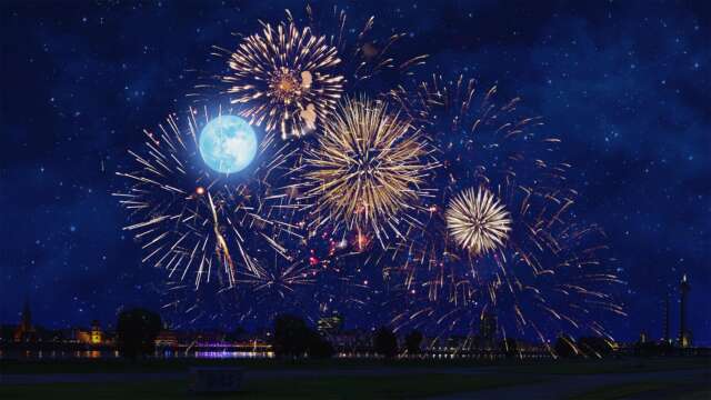 Japanese Fireworks Pyrotechnics, Japantag Düsseldorf Feuerwerk, Japan Day Dusseldorf, Version 2 [Digital]