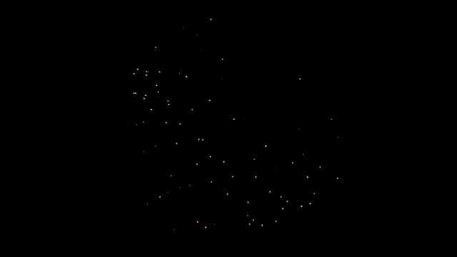 rk22 4k uhd fireworks video black footage with sound, 01 peony effect