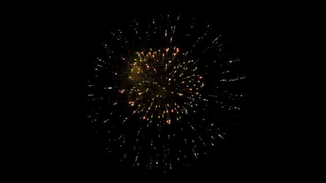 JPT24 4k UHD Fireworks Video Black Footage with Sound, 12